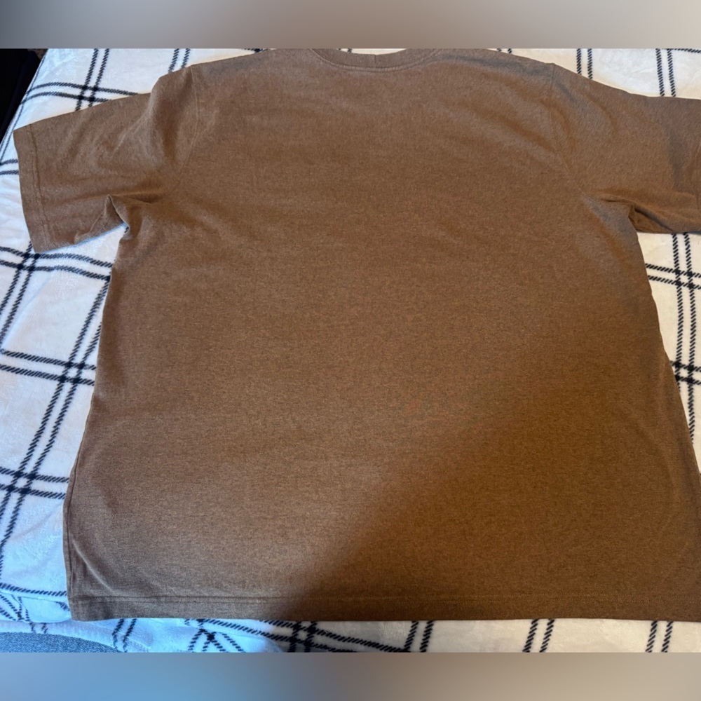 Carhartt Tan Logo Pocket Tee Size 2XL - Picture 4 of 4
